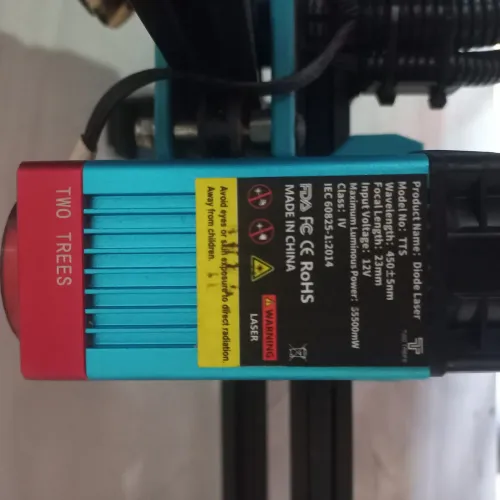 Gravadora laser TwoTress TTS-55 estendida
