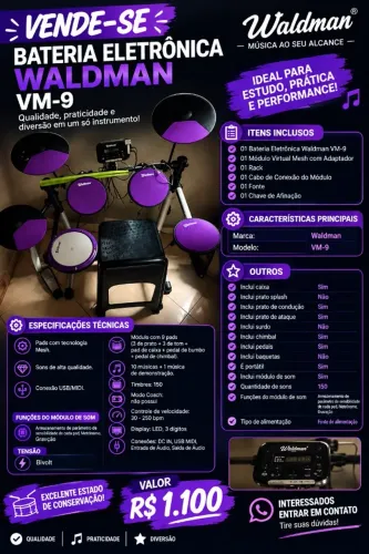 Bateria Eletronica