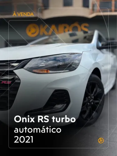 Chevrolet Onix RS 1.0 TB 12V Flex Aut. 4P 2021