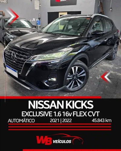 Nissan Kicks Exclusive 1.6 16V Flex AUT 2022