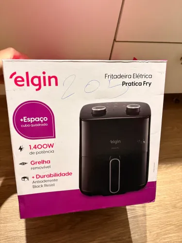 Air fryer fritadeira elétrica Elgin 3,7L