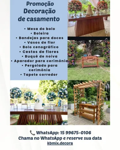 Decoração de Casamento e Noivado