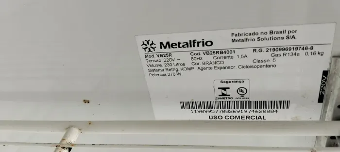 Freezer cervejeiro