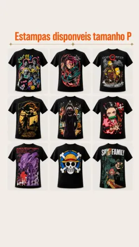 Camisetas Animes Adulto