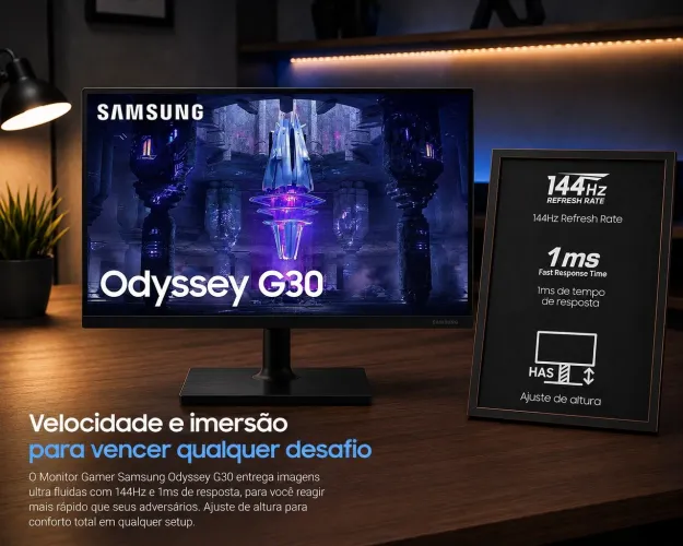 Monitor Gamer Samsung 144hz