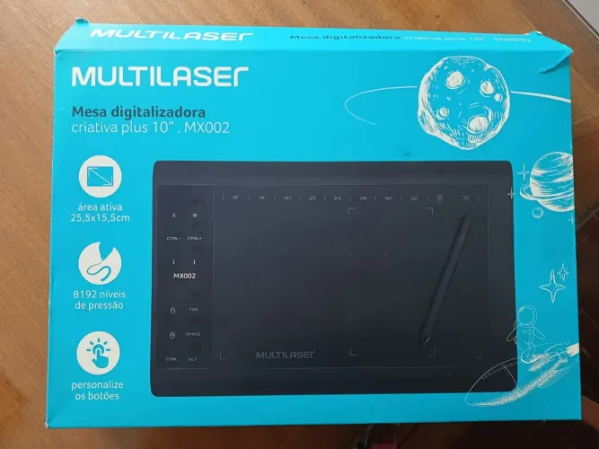 Mesa digitalizadora Multilaser 10"