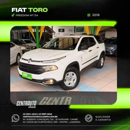 Fiat Toro Freedom 2.0 16V 4X4 TB Diesel Mec. 2018