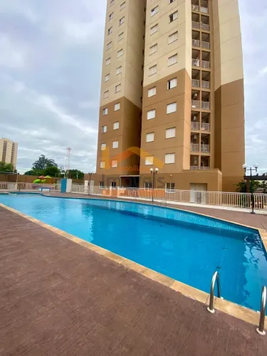 Apartamento para locação de 2 quartos no Residencial Club Vermont, Nova Odessa-SP com 1 va