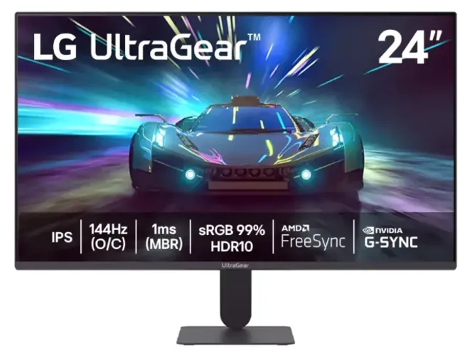 [LACRADO] Monitor LG UltraGear 24G411A-B (24", FHD, 144Hz)