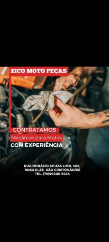 Precisarmos de mecânicos para motos com experiência 