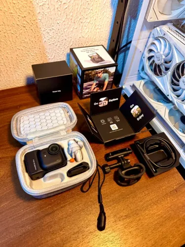 Câmera Insta360 Go Ultra + Caixa + Brindes