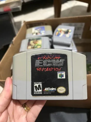 Hardcore Revolution ECW Nintendo 64 (relabel)