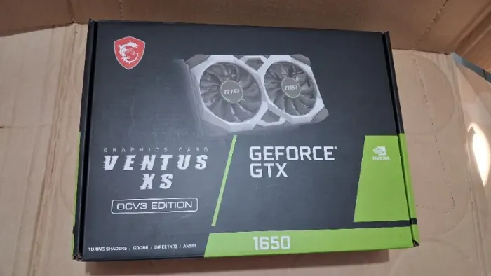 Placa de vídeo Nvidia MSI Ventus XS GTX 1650 OC Edition 4GB