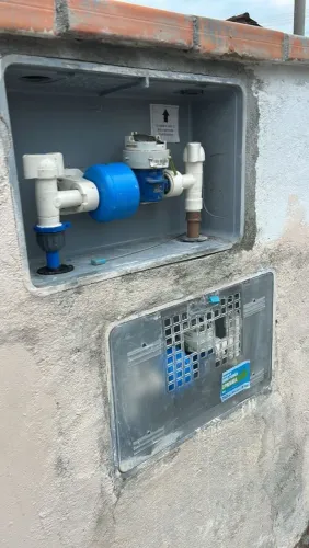 Esgoto sanitário e cx água Joinville