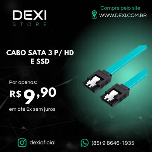 CABO SATA 3 P/HD E SSD