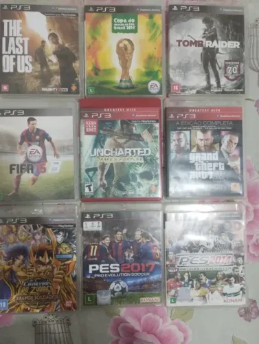 Games ps3 original mídia física 