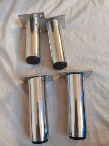 Pés redondo tubular de alumínio