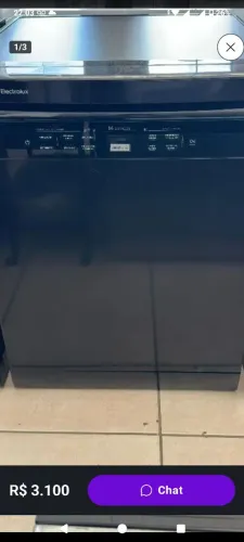LAVA LOUÇAS 14 SERVIÇO ELECTROLUX NOVINHA