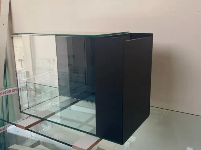 Aquário de Agua Doce Com Filtro Sexto Vidro 200 Litros