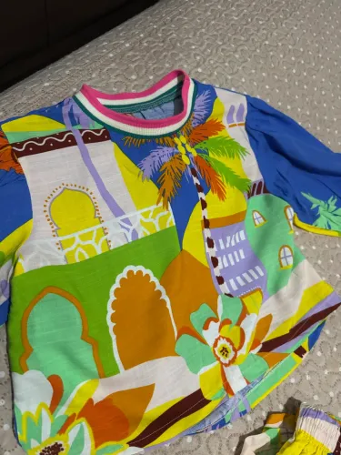 Conjunto de short e blusa