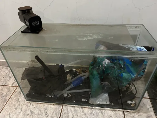 Aquário 100 Litros Completo Com Acessórios