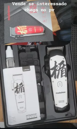 Vendo essa máquina profissional para cortar cabelo 