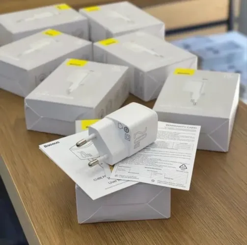 Carregador iPhone baseus + cabo 2m USB c baseus