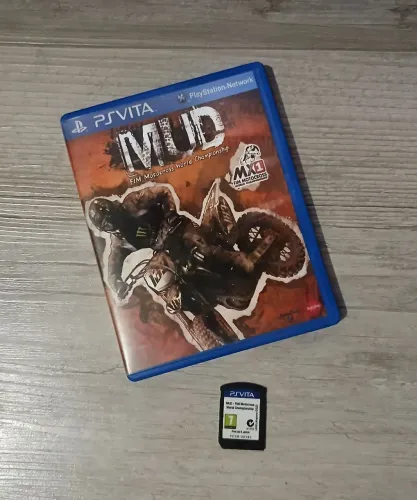 Psvita - MUD: FIM Motocross World Championship Raro Capa Impressa Jogo Psvita