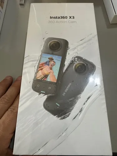 Insta360 x3 estado de nova, só foi aberto a caixa e testada. Zero