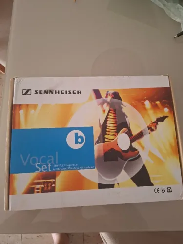 Ear Vocal Set Sennheiser - ponto eletrônico + case..