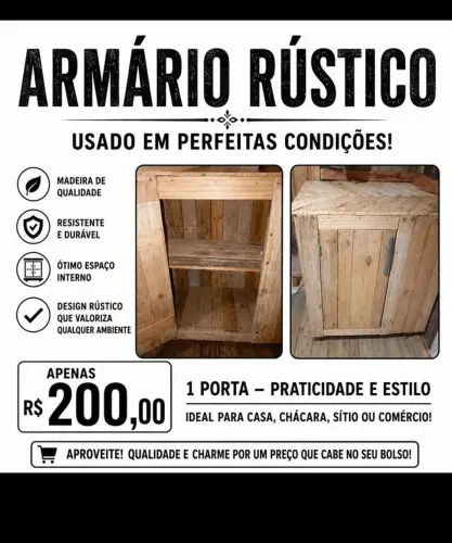 Armário Rústico