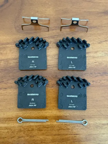 Kit 2 Pares Pastilha Freio Shimano J05a-rf Resina Ice Tech Novo Original