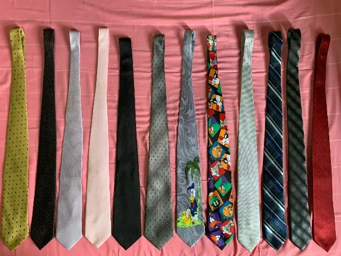 Lote de Gravatas de Diversas Marcas