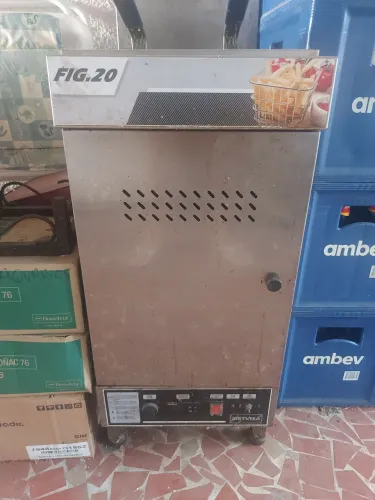 Fritadeira industrial a gás 20L Metvisa Fig-20