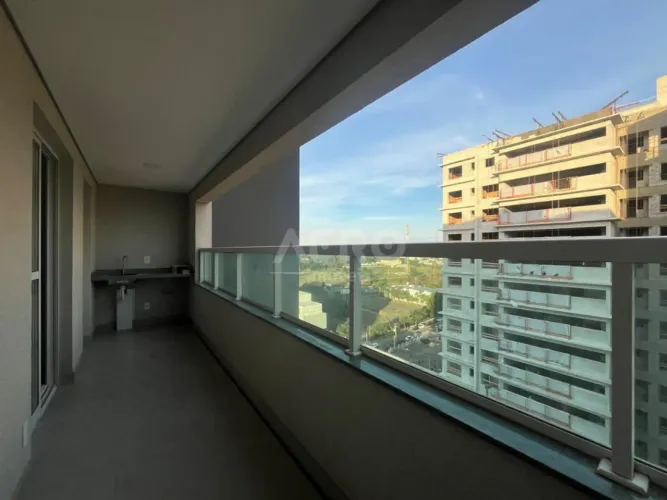 Apartamento com varanda gourmet para aluguel com 74 m² e 2 quartos em Vila Aviação, Bauru