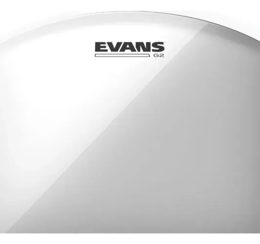 Pele Para Caixa E Tom 08'' Evans G2 Transparente TT08G2