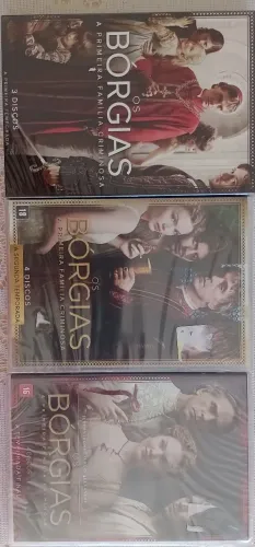 3 BOX OS BÓRGIAS-TEMPORADAS COMPLETAS 