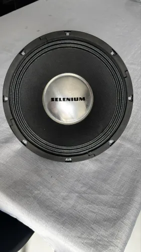 02(par) de auto falantes 10pol SELENIUM