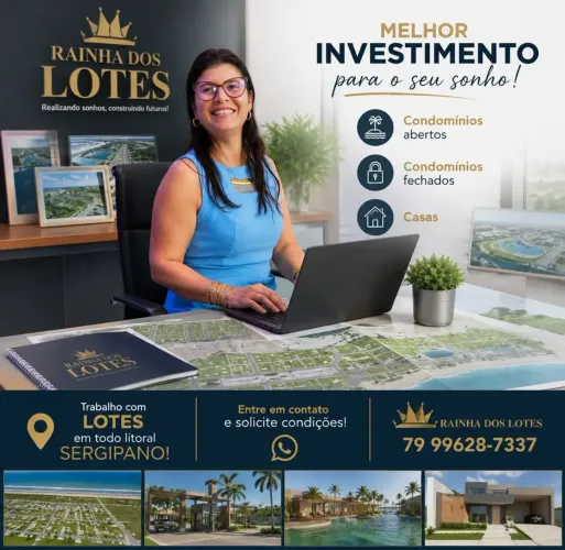 LOTE EM CONDOMINIO FECHADO NA BARRA DOS COQUEIROS - RAINHA DOS LOTES