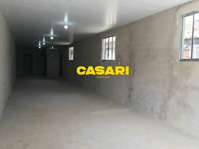 Salão, 80 m² - venda ou aluguel - Paulicéia - São Bernardo do Campo/SP