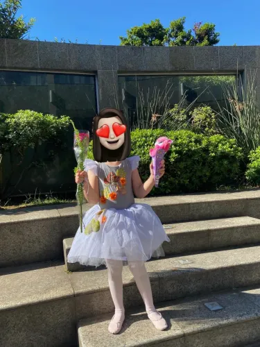 Fantasia de Ballet - Tema Outono | Tamanho 8 