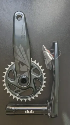 Pedivela Sram Original GX Eagle Lunar DUB de 170mm acompanha coroa 32