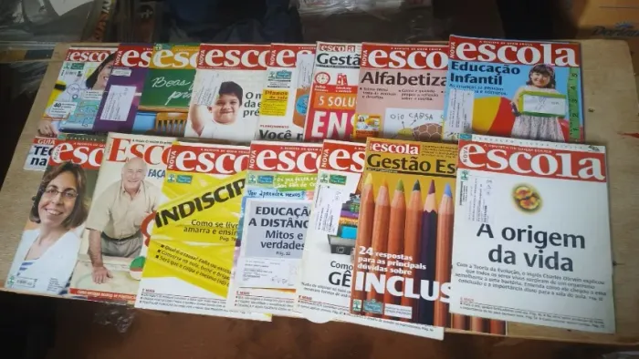 15 revistas nova escola para professores - + 3 revistas de brinde