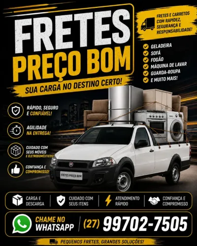 Frete Preço Bom