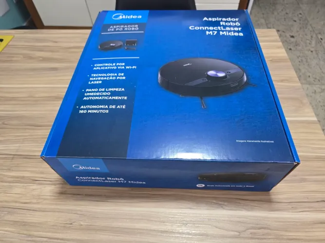 Aspirador Robô Conect Laser Midea M7