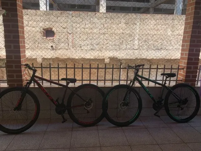 Par de Bicicletas Aro 29 Woltz EZ Fire - Aço Carbono, Disco e Suspensão