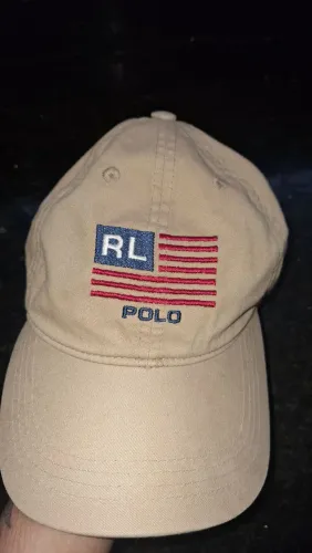 Boné Polo Ralph Lauren EUA Bege 1° Linha