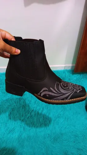 Bota Country Feminina Couro