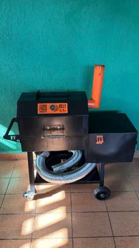 Pit Smoker Ferro Fogo BILLY - Defumador Fluxo Reverso