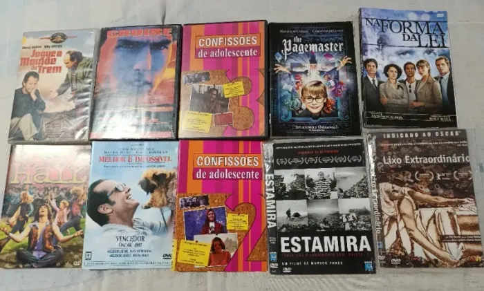 Lote dvds originais, séries e filmes 